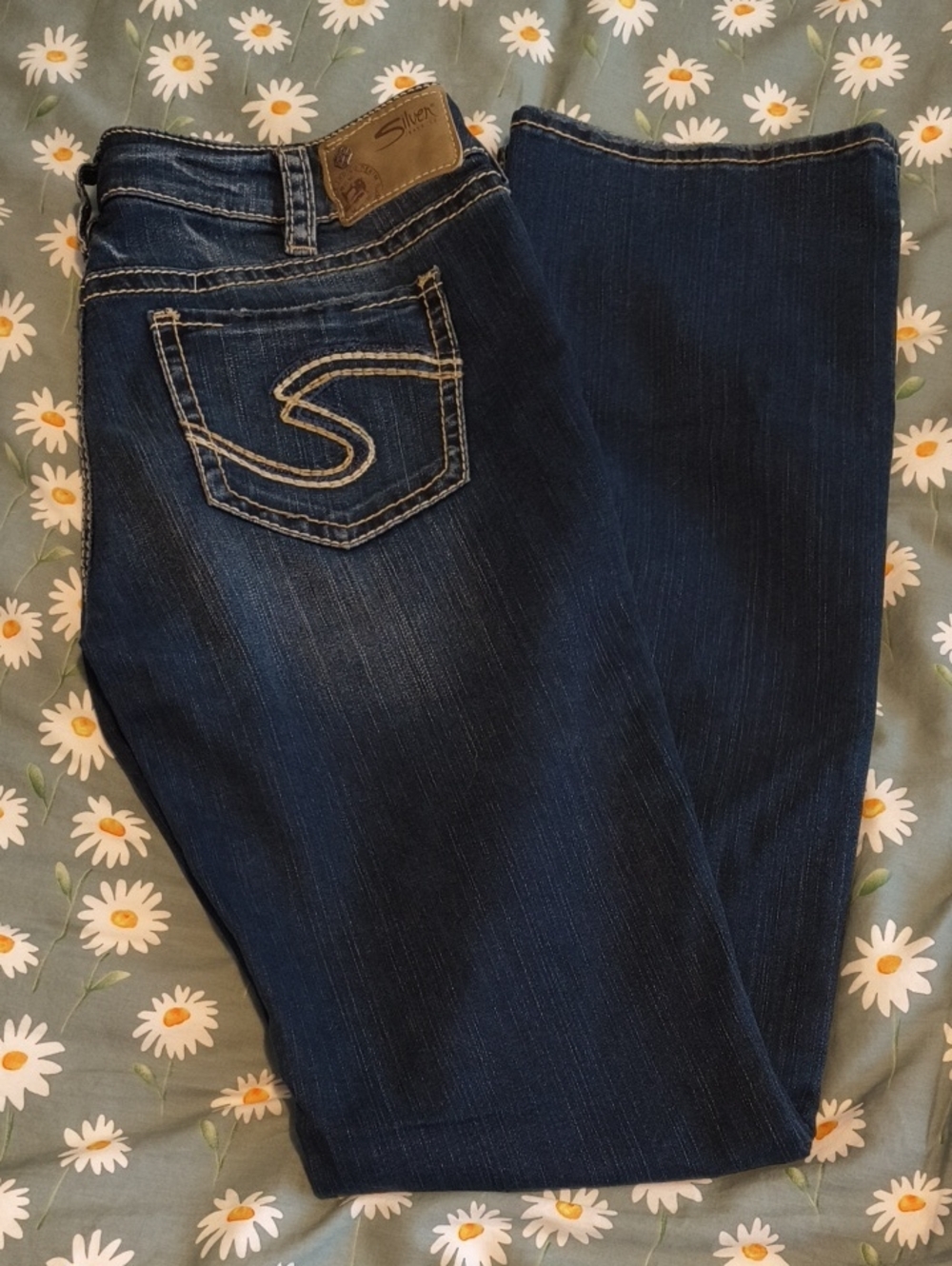 Silver Suki Jeans